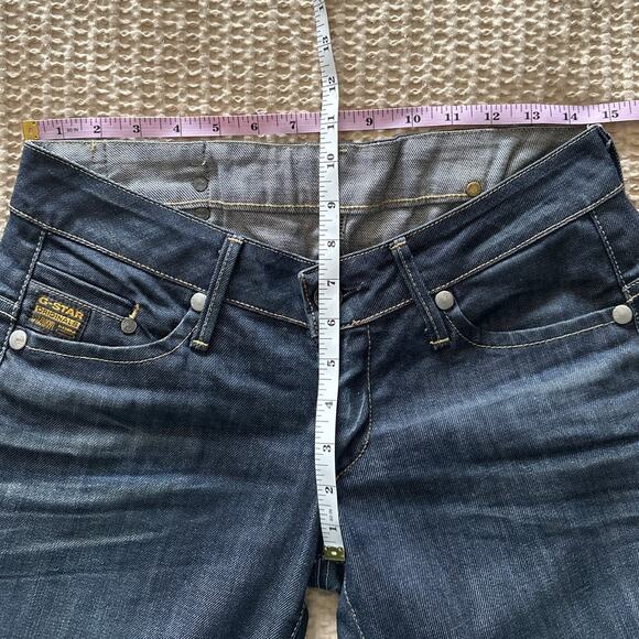 G-Star Women Midge Straight Leg Jeans Low Rise 29 - Picture 4 of 6